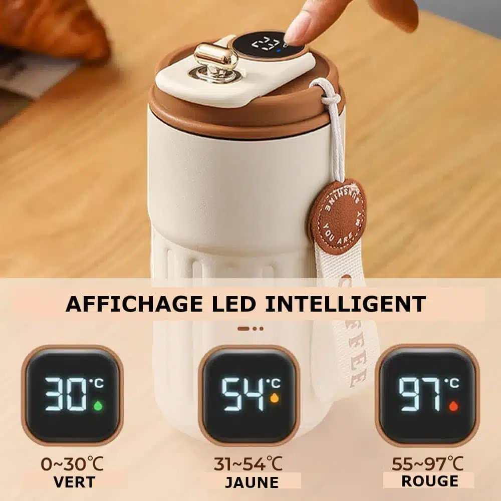 Tasse Isotherme Intelligente